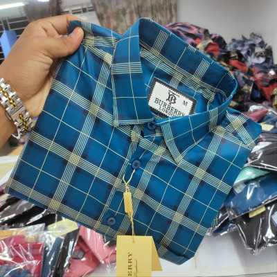 Cotton full Sleeve Check Shirt for Men's