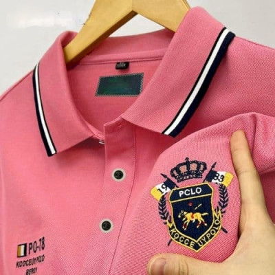 Premium Cotton Polo Shirt For Men (Export Quality)