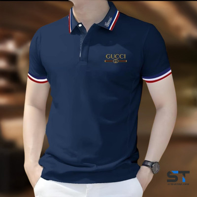 Super Premium Half Sleeve polo Shirt- Navy
