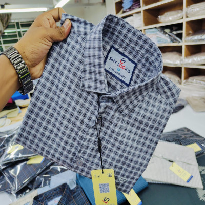 Cotton full Sleeve Check Shirt for Men's