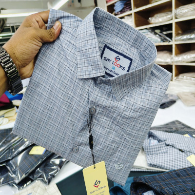 Cotton full Sleeve Check Shirt for Men's