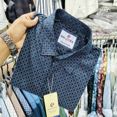 Cotton full Sleeve Check Shirt for Men's