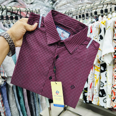 Cotton full Sleeve Check Shirt for Men's