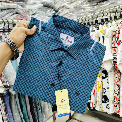Cotton full Sleeve Check Shirt for Men's