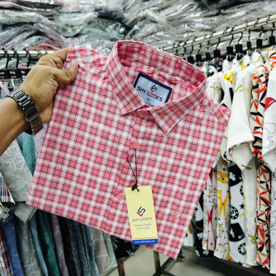 Cotton full Sleeve Check Shirt for Men's