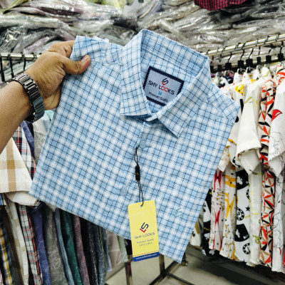 Cotton full Sleeve Check Shirt for Men's