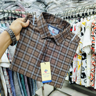Cotton full Sleeve Check Shirt for Men's