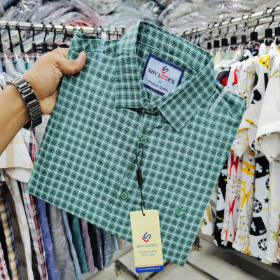Cotton full Sleeve Check Shirt for Men's