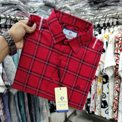 Cotton full Sleeve Check Shirt for Men's