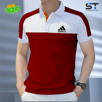 New Pk Cotton Polo Shirt