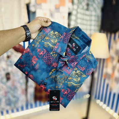 Digital Dubi Cotton Full sleeve Shirt-S