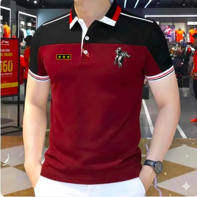 New Pk Cotton Polo Shirt