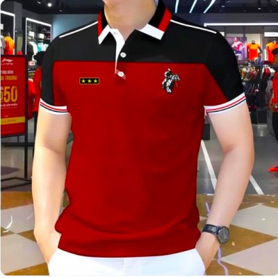New Pk Cotton Polo Shirt