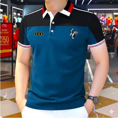 New Pk Cotton Polo Shirt