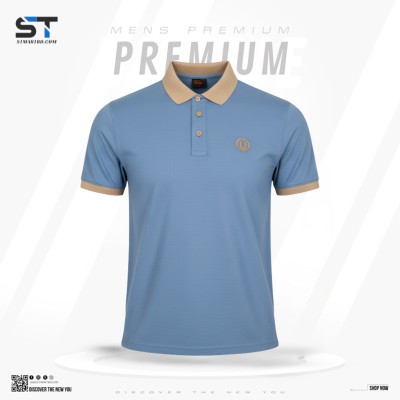 Premium Cotton Polo Shirt For Men (Export Quality)-A