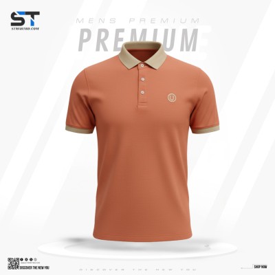 Premium Cotton Polo Shirt For Men (Export Quality)-A