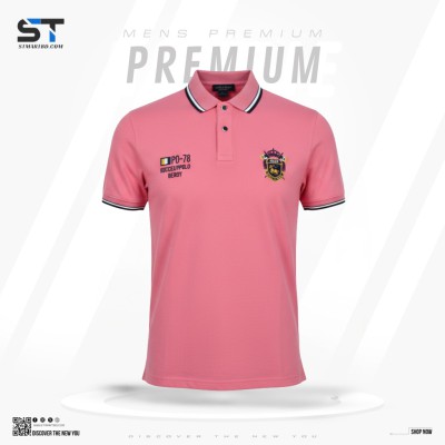 Premium Cotton Polo Shirt For Men (Export Quality)-A