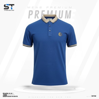 Premium Cotton Polo Shirt For Men (Export Quality)-A