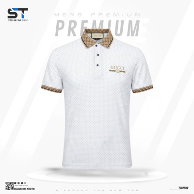 Premium Cotton Polo Shirt For Men (Export Quality)-A