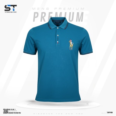 Premium Cotton Polo Shirt For Men (Export Quality)-A