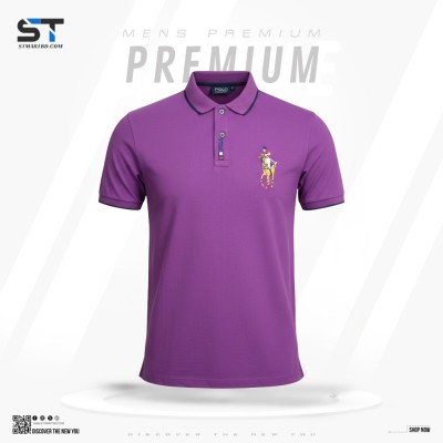 Premium Cotton Polo Shirt For Men (Export Quality)-A