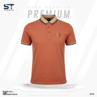 Premium Cotton Polo Shirt For Men (Export Quality)-A