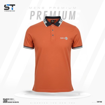 Premium Cotton Polo Shirt For Men (Export Quality)-A