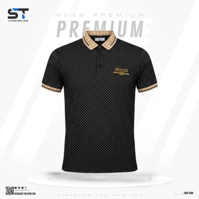 Premium Cotton Polo Shirt For Men (Export Quality)-A