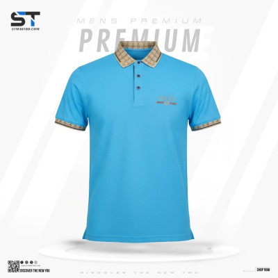 Premium Cotton Polo Shirt For Men (Export Quality)-A