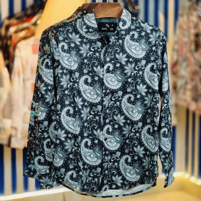 Digital Dubi Cotton Full sleeve Shirt-S