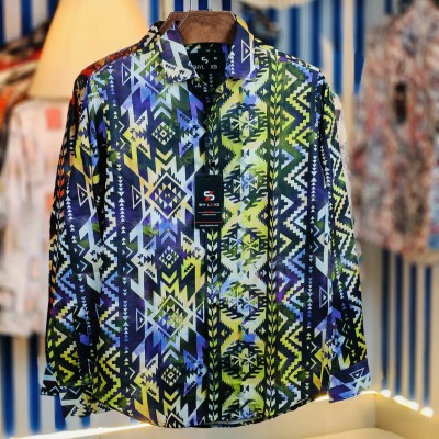 Digital Dubi Cotton Full sleeve Shirt-S