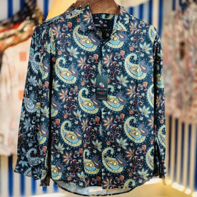 Digital Dubi Cotton Full sleeve Shirt-S