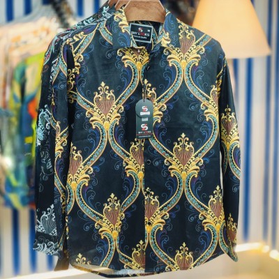 Digital Dubi Cotton Full sleeve Shirt-S