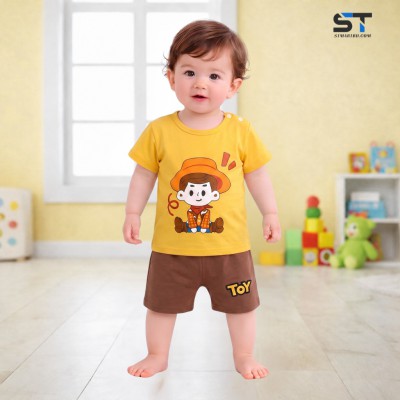 Kids Cotton t shirt & Pant Set