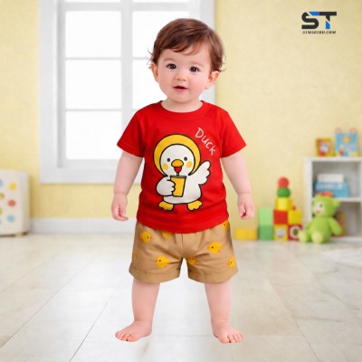 Kids Cotton t shirt & Pant Set