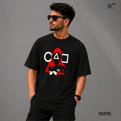 Premium Cotton Drop-Shoulder T-Shirts-S1