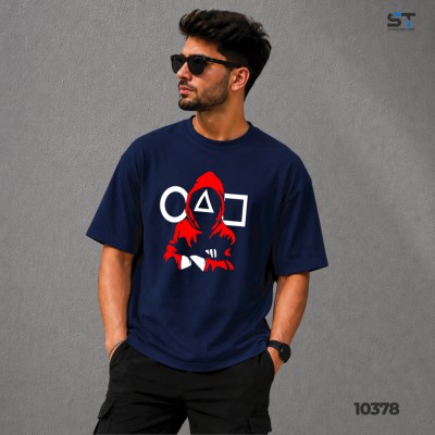 Premium Cotton Drop-Shoulder T-Shirts-S1