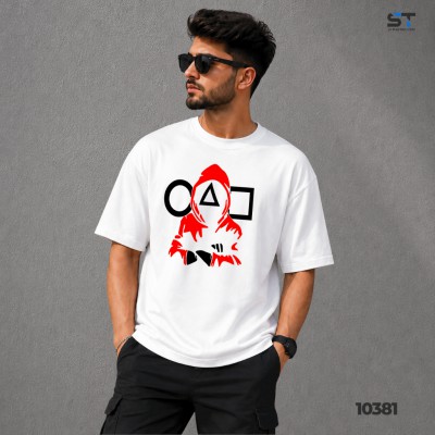 Premium Cotton Drop-Shoulder T-Shirts-S1