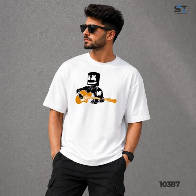 Premium Cotton Drop-Shoulder T-Shirts-S1