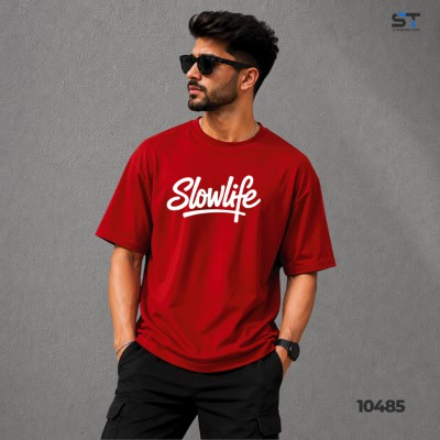 Premium Cotton Drop-Shoulder T-Shirts-S1