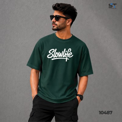 Premium Cotton Drop-Shoulder T-Shirts-S1