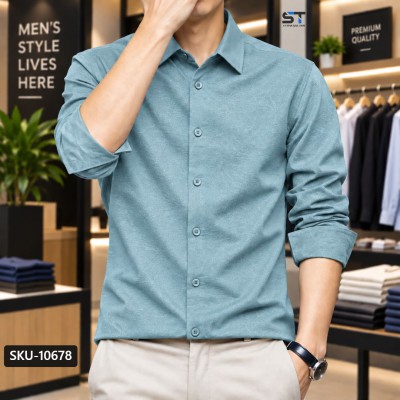Premium China Jafran Fabrics Solid Full Sleeve Shirt