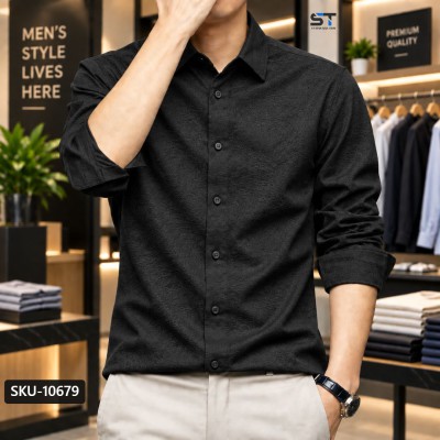 Premium China Jafran Fabrics Solid Full Sleeve Shirt