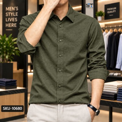Premium China Jafran Fabrics Solid Full Sleeve Shirt